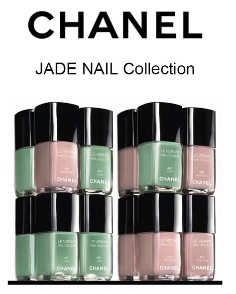 chanel jade nail polish for sale|The Chanel Jade Collection: A Softer Alternative to Fall's Dark .